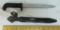 AK47 Bayonet and Scabbard with Belt Strap