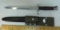 Swiss Stgw. 57 Bayonet, Scabbard & Frog