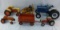Diecast tractors Ford 8000, Case with trailer