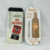 RCA Batteries & Orange Crush Thermometers