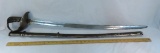 Cavalry sword with scabbard - replica