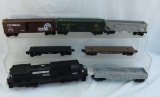 Norfolk Southern 8763 engine & 5 train cars