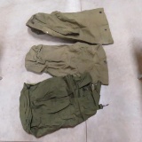 3 US Army duffle bags