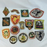 Vietnam Theater made pocket & shoulder patches
