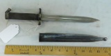 Swiss M1896 Bayonet and Scabbard