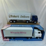 2 ERTL Truck & Trailers Baker's Delivers