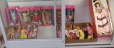 Barbie dolls 6 in boxes several loose