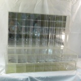 3 Display cases for small items - mini helmets