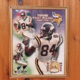Randy Moss Autographed 1998 First Round Draft Pick