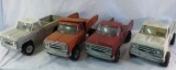 4 Vintage Tonka trucks