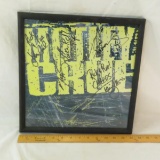 Motley Crue autographed album 1994