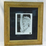 Madonna Autographed Picture Framed