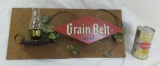 Grain Belt Beer Wall Mount Candle Holder & Can