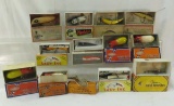 Vintage fishing lures with boxes Heddon