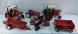 Vintage Ertl international tractors & implements