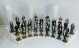 1960's Marx Presidents 35 Figures & Styrofoam