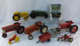 Vintage Diecast tractors Ertl, Hubley, etc