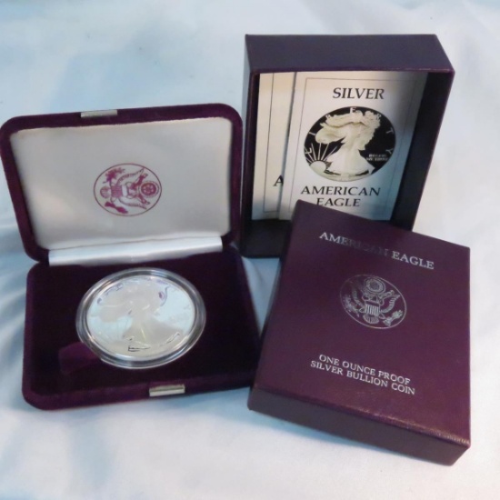 1986 S American Silver Eagle Proof