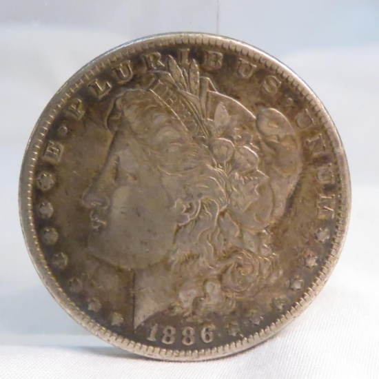 1886 Morgan Silver Dollar