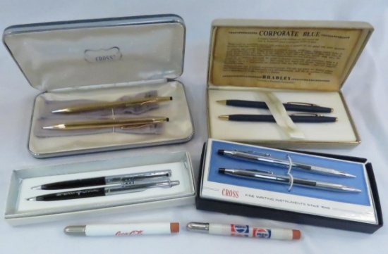 Cross and other pen sets
