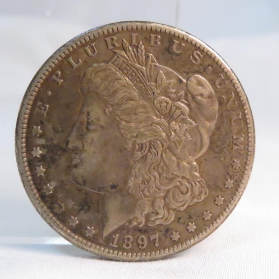 1897 S Morgan Silver Dollar