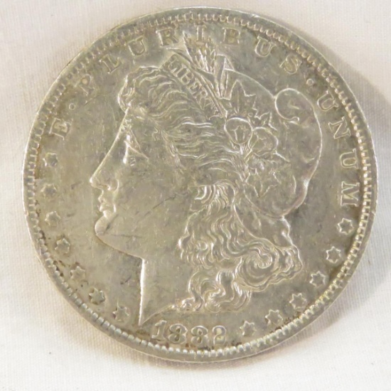 1882 O Morgan Silver Dollar