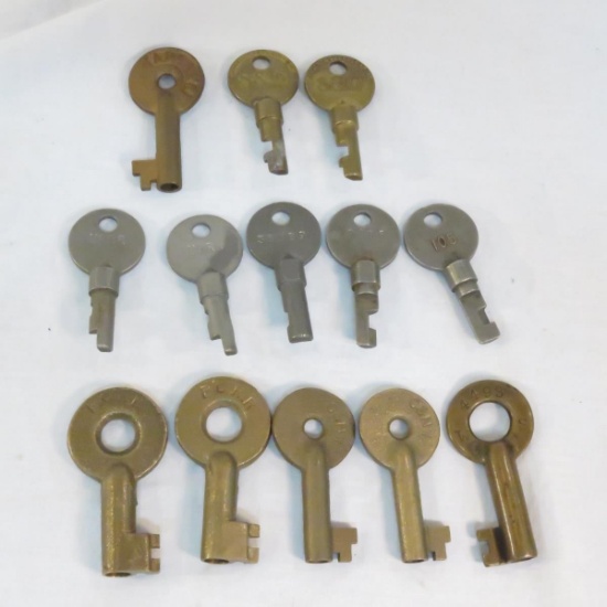 Vintage Railroad keys