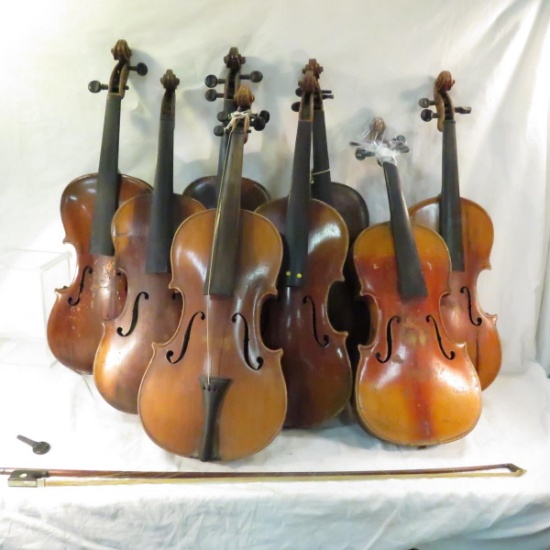 8 violins- need some parts or repair