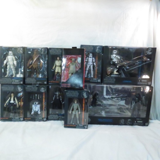 11 Star Wars The Black Series Figures NIB