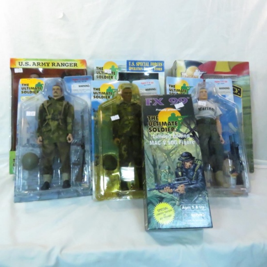 Ultimate Soldier Figures and accessories