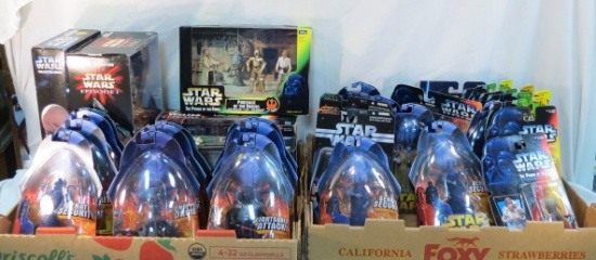 Star Wars action figures sets & 12” figures NIP