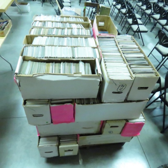 38 long boxes full of comics, pallet load