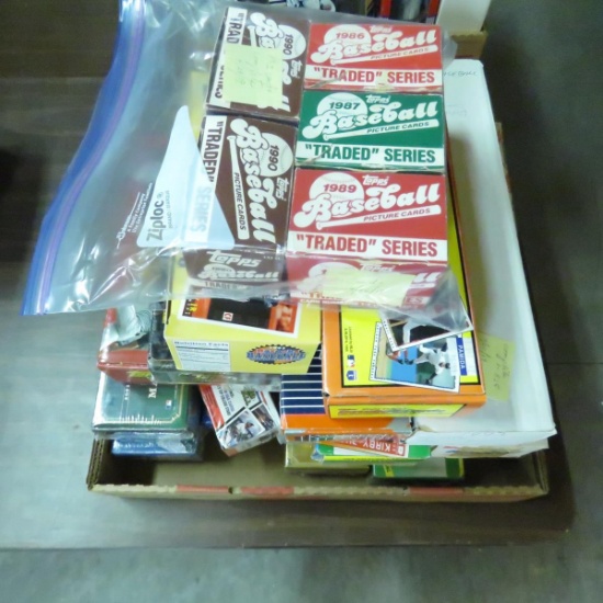 Baseball Card Sets, many sealed