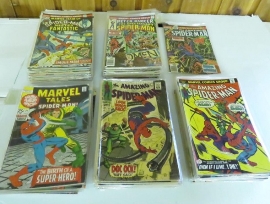 The Amazing Spiderman & related comics 12¢+