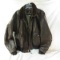 Leather flyers jacket size 44 reg