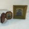 2 Antique Photos 1 In Antique Case