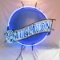 Blue Moon Neon Sign - works 27x29
