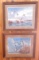 2 Framed Duck Prints by Maass 23x19