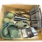 Military practice grenades, ammo pouches, belts
