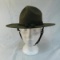 WWI US Army Campaign Field Hat- green cord
