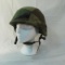 US Army Helmet with camo cover