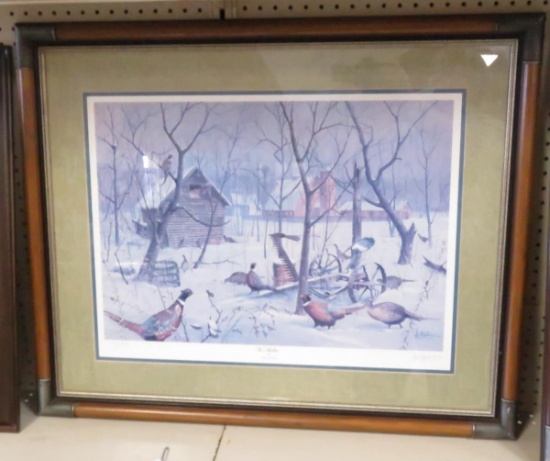 "In Shelter" LE 1991/3000 by Les Kouba Framed
