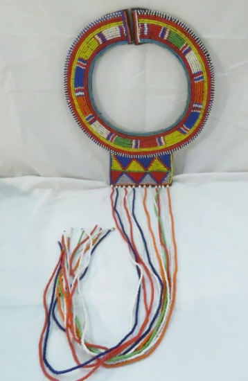 Vintage African beaded necklace
