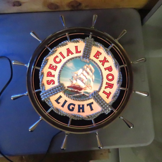 Special Export Nautical Ships Wheel Light - works