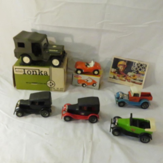 Vintage Small Tonka Vehicles Tonka #40 Jeep
