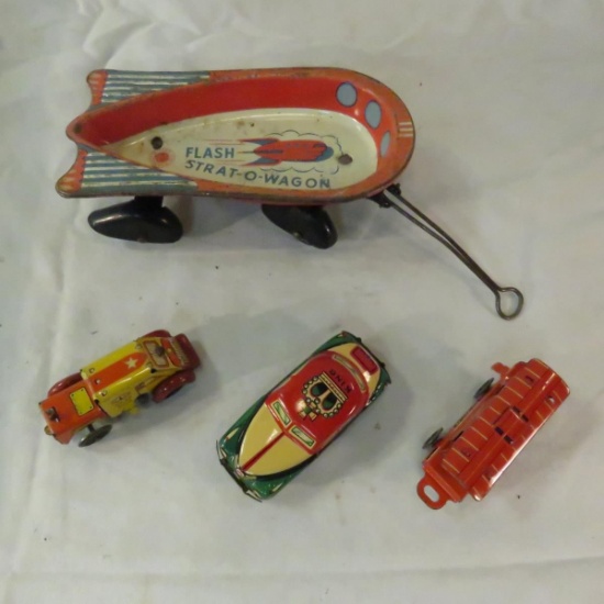 Wyandotte Flash Strat-O-Wagon & other vehicles