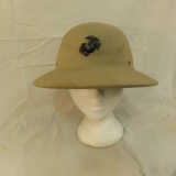 WWII Marine Corps South Pacific Sun Helmet