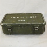 Vietnam Era 74th Military Police 1st Aid Kit