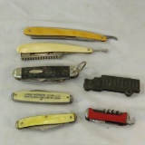 Vintage Advertising Pocket Knives & Safety Razors