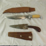 Vintage Mexico Knife With Sheath